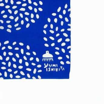 手ぬぐい｜米つぶ｜注染｜石北有美 染色家 石北有美