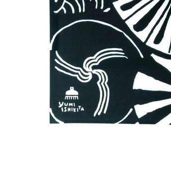 手ぬぐい｜馬の目｜注染｜石北有美 染色家 石北有美