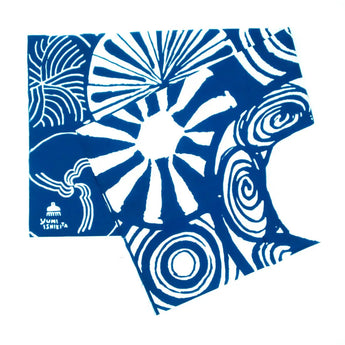 手ぬぐい｜馬の目｜注染｜石北有美 染色家 石北有美