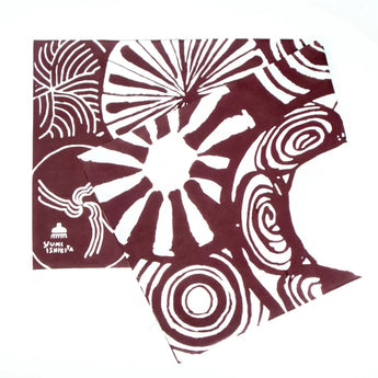 手ぬぐい｜馬の目｜注染｜石北有美 染色家 石北有美