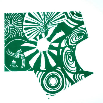 手ぬぐい｜馬の目｜注染｜石北有美 染色家 石北有美