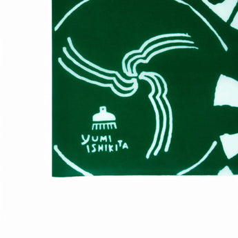 手ぬぐい｜馬の目｜注染｜石北有美 染色家 石北有美