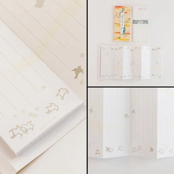 蛇腹便箋 レターセット | 便箋・封筒 カバー付き | 榛原(はいばら) 榛原