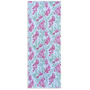 手捺染 手ぬぐい | 三つ葉つつじと枝垂れ柳×甕覗色 | 綿 (特岡生地) | 京都 都もだん 都もだん