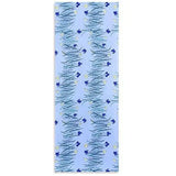 手捺染 手ぬぐい | かきつばたとアヤメ×薄花色 | 綿 (特岡生地) | 京都 都もだん 都もだん