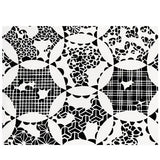 手捺染 手ぬぐい | 鞠柄 | 紺瑠璃 / 濃藍 |  綿 (特岡生地) | 京都 都もだん 都もだん