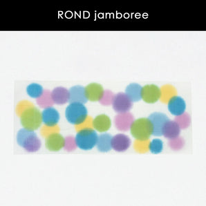 【手ぬぐい】 綿100% 注染 ROND jamboree にじゆら