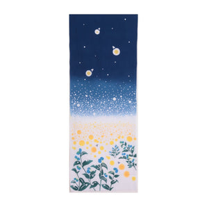 【手ぬぐい】綿100％ 岡生地 注染 ホタルの里 nugooNEXT