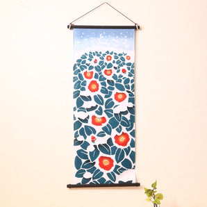 【手ぬぐい】綿100％ 岡生地 注染 雪椿 nugooNEXT