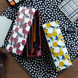 【ペンケース】手染め和紙 梅柄 幸せの文様シリーズ Fuwa Market オリジナル