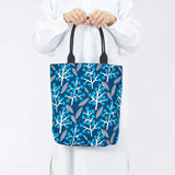 トートバッグ（縦型）｜南天柄｜手染め生地 帆布 綿100% コットン バッグ 日本製｜京都職人仕上げ 【 Fuwa Market オリジナル 】 Fuwa Market