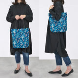 トートバッグ（縦型）｜南天柄｜手染め生地 帆布 綿100% コットン バッグ 日本製｜京都職人仕上げ 【 Fuwa Market オリジナル 】 Fuwa Market