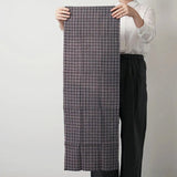 手ぬぐい | 斜市松柄 黒 | 綿100% | 梨園染 注染 匠の技シリーズ | 戸田屋商店 戸田屋商店（梨園染）