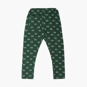 【MONPE】久留米絣 もんぺ Butterfly グリーン S M L うなぎの寝床