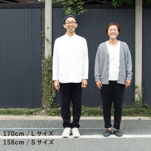 【MONPE】綿モール MUJI もんぺ ブラック M L うなぎの寝床