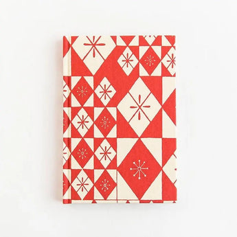 ノート 色硝子柄 赤 / 青 | 千代紙 筆記帳 | 榛原(はいばら) 榛原