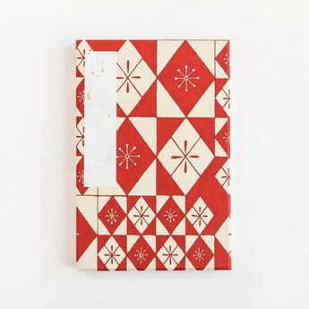 御朱印帳 | 色硝子柄 赤 / 青 | 千代紙 集印帳 | 榛原(はいばら) 榛原