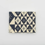 蛇腹メモ帳 | 色硝子柄 赤 / 青 | 和紙 メモ用紙 | 榛原(はいばら) 榛原