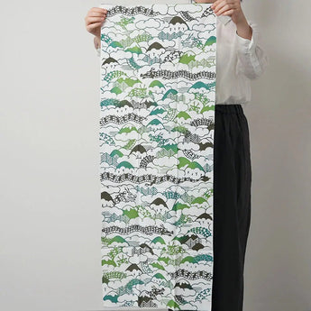 手ぬぐい | 龍の山遊び柄 | 綿100% | 梨園染 注染 | 戸田屋商店 戸田屋商店（梨園染）