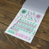 よつめ染布舎カレンダー2026｜日本の四季と日常の自然を描く一年｜よつめ染布舎 よつめ染布舎