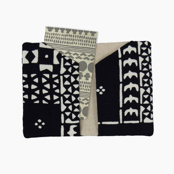 よつめ染布舎 名刺入れ  民布 青黛 紺  ネイビー