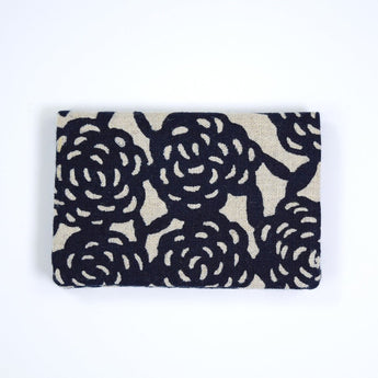 よつめ染布舎 名刺入れ カードケース 無量花 青黛 紺 ネイビー